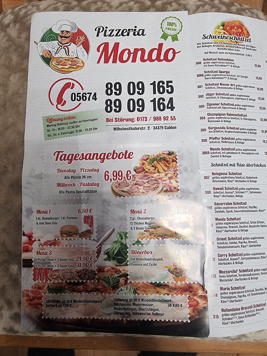 Menu Pizzeria Mondo-5
